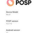 Android 11 on Xiaomi Mi A1 via POSP ROM (Source: Own)