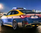 The tuned BMW i4 looks like a suitable electric car for law enforcement purposes in Europe (Image: AC Schnitzer)