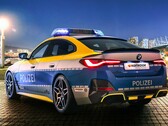 The tuned BMW i4 looks like a suitable electric car for law enforcement purposes in Europe (Image: AC Schnitzer)