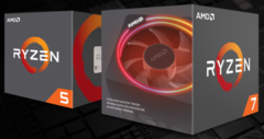 The 2nd Gen AMD Ryzen 7 2700X and the Ryzen 5 2600X are here. (Source: AMD)