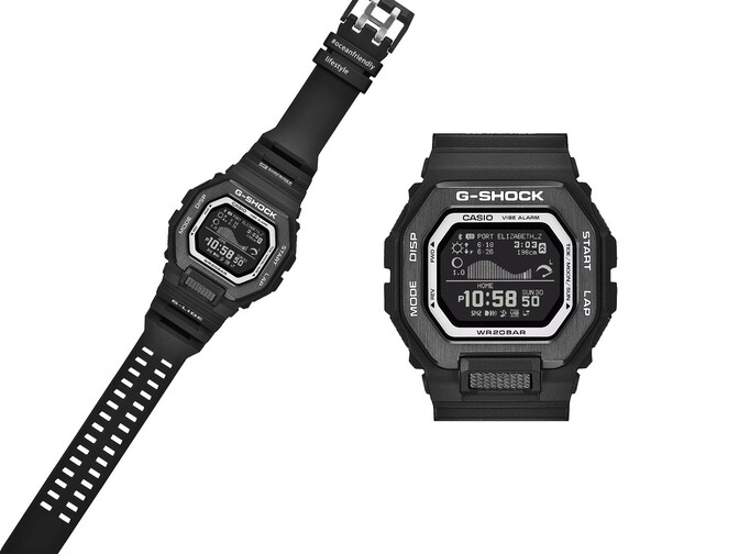 Casio just dropped a stealthy G-Lide surf watch in collaboration
