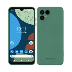 The Fairphone 4 will launch in green and grey. (Image source: @L4yzRw)