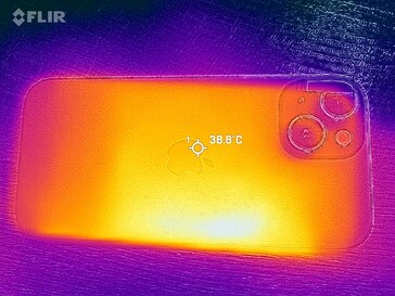 Heatmap Rückseite