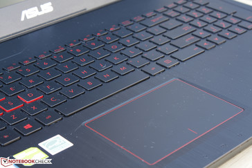 Clickpad rattles slightly when pressed