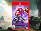 Metroid Prime 4: Beyond Switch 2 box shot (Image source: Amazon, Nintendo with edits)