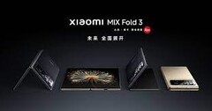 The Mix Fold 3. (Source: Xiaomi)