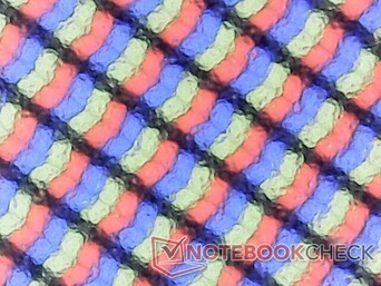 Slightly grainier picture from the matte overlay when compared to a glossy alternative