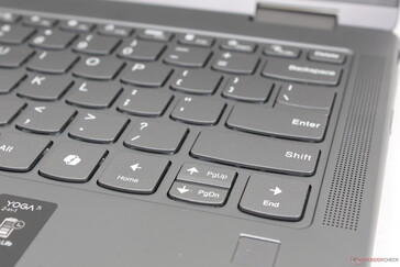 Dedicated Co-Pilot key with cramped Up and Down arrow keys