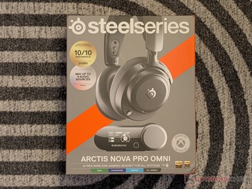 Retail box for the Arctis Nova Pro Omni headset.
