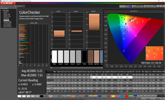 ColorChecker before calibration