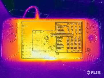 Surface temperatures stress test (front)