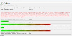 Maximum latency after ten seconds of Prime95