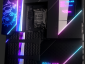 The MSI Z690 GODLIKE will feature a removable touchscreen panel that showcases vital system stats (Image source: MSI)