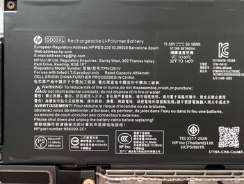 Battery information