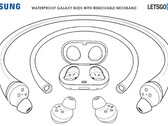 Samsung patents something new for its Galaxy Buds. (Source: LetsGoDigital)