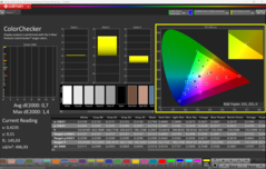 CalMAN ColorChecker calibrated