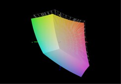 MSI GP76 Leopard 10UG vs. sRGB (89%)