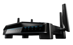 The Linksys WRT32X has an agressive design. (Source: Linksys)