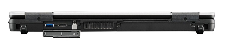 Rear: USB 3.1 Gen. 1 Type-A, HDMI, Nano-SIM