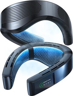 Torras Coolify Cyber is an AI-powered neck fan with air conditioning and heating for $260