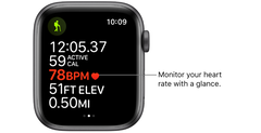 Newer Apple Watches can monitor your heart rate. (Source: Apple)