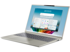 Acer's Swift Go 16 AI (model SFG16-I71T-51LC) arrives in the Vapor Silver colorway