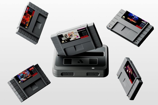 Super Nt Plus: Analogue's updated SNES-compatible console supports wireless controllers.