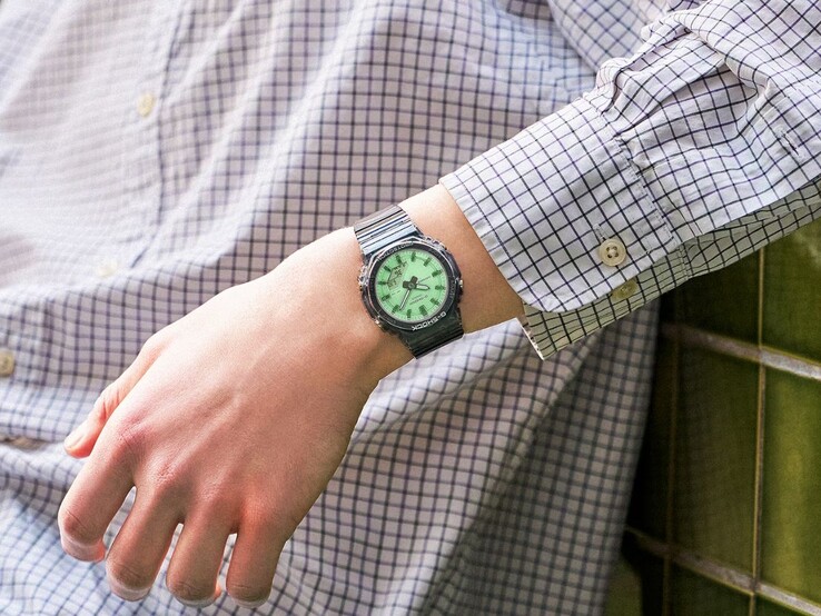 The Casio G-Shock GMA-P2100SR-1A watch