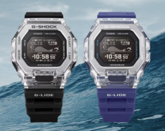 From left to right, the Casio GBX-100S-1JF, and the GBX-100S-2JF. (Image source: Casio)