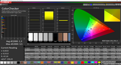 CalMAN: ColorChecker (calibrated)