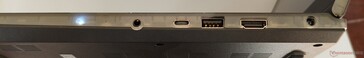 MSI Cyborg 15 ports on the right side.