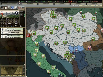Pictured: A gameplay screenshot from Darkest Hour: A Hearts of Iron Game.