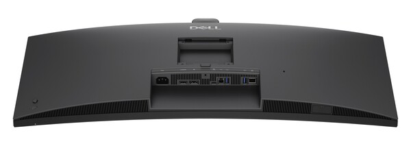 The Dell Pro P 34 USB-C Hub Conferencing Monitor packs ample ports as a result of its hub functionality.