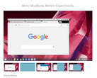 Motorola's Android-based desktop UI. (Source: Evan Blass)