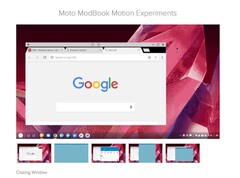 Motorola's Android-based desktop UI. (Source: Evan Blass)