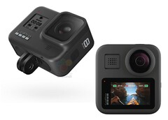 The GoPro Hero 8 and GoPro Max (Image source: WinFuture)