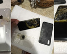 The man claims the almost brand-new iPhone XS Max simply caught on fire. (Source: J.Hillard/iDrop News)