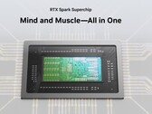 A promotional image for Nvidia's upcoming Spark superchip