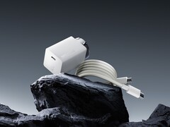 OnePlus&#039;s new GaN charger is shaped like a bottle. (Image source: OenPlus)