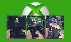Fan-made concept images of an Xbox Series portable console have impressed. (Image source: Xbox/imkashama - edited)