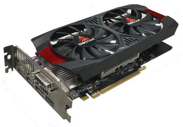 The VA47D5RV42 mining card from Biostar integrates a Radeon RX 470D GPU. (Source: Biostar)