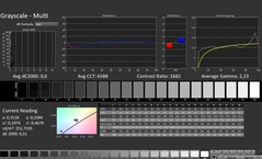 CalMAN: Greyscale (calibrated)