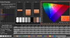 CalMAN: ColorChecker (calibrated)