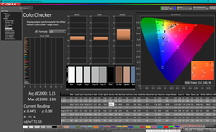 ColorChecker after calibration