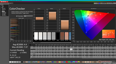 ColorChecker before calibration (P3)