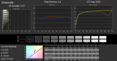 Grayscale before calibration