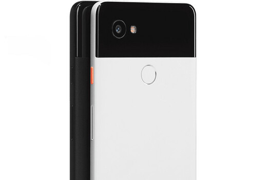 The Google Pixel 2 XL's Panda colourway is definitely peak Pixel design. (Image source: Google)