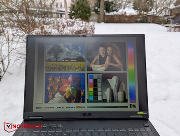 Outdoors with direct top view
