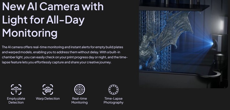 The 16K model comes with a higher resolution and a new camera. (Image source: Elegoo)