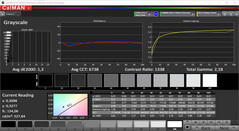 CalMAN Grayscale (target color space P3)